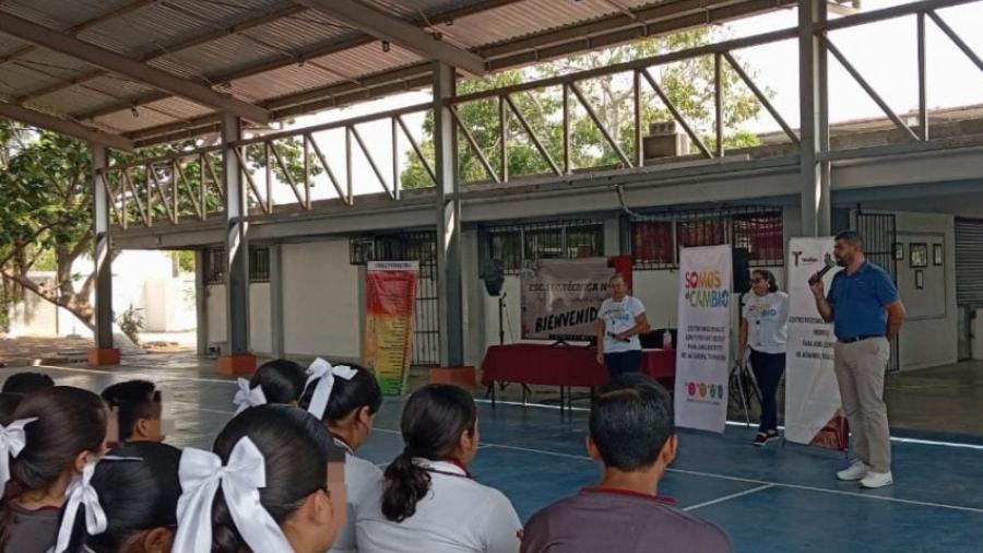 Previenen conductas antisociales en estudiantes de secundaria en Altamira