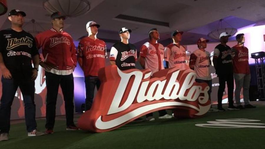 Diablos Rojos presenta uniforme para la temporada 2018 de la LMB