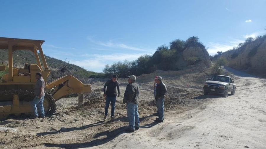 En el Altiplano tamaulipeco, construcción de vado conectará zonas ejidales