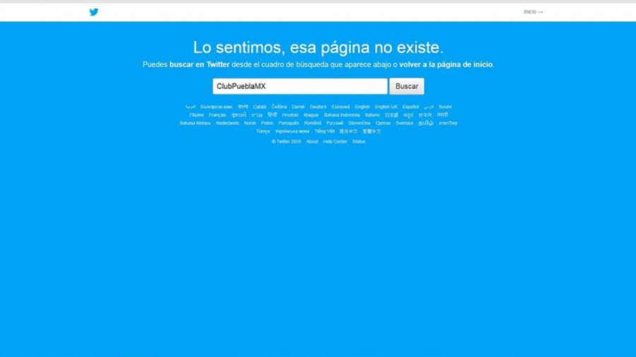 Desaparecen redes sociales del Puebla