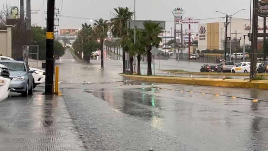 Fuertes lluvias soprenden a Reynosa y Matamoros durante la madrugada de este martes 