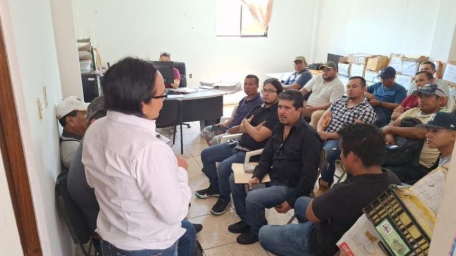 Realizan jornada de reclutamiento de Techint en el SNE Altamira