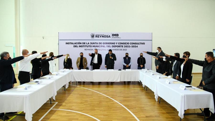 Rinde protesta Consejo Consultivo del IMD en Reynosa