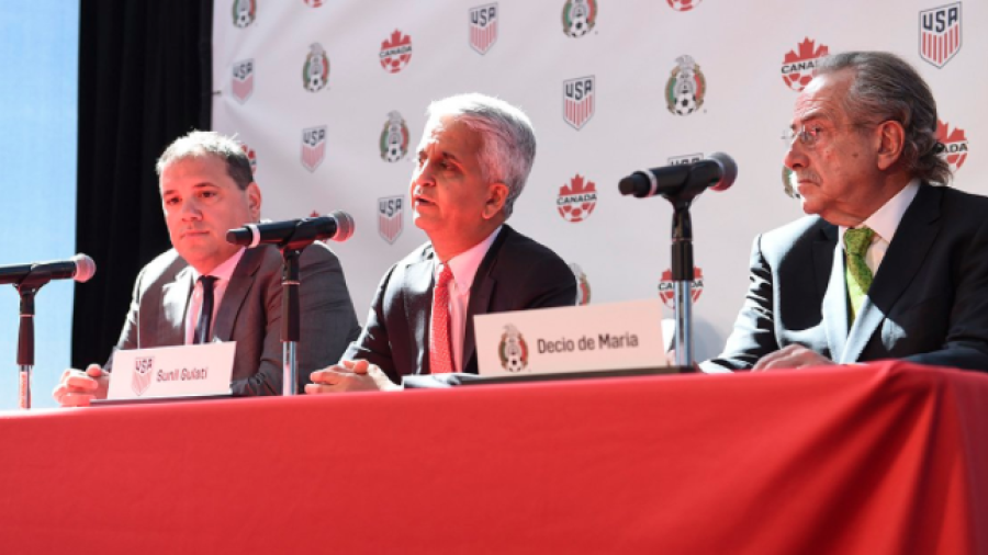 México, EU y Canadá anuncian candidatura para realizar el Mundial 2026
