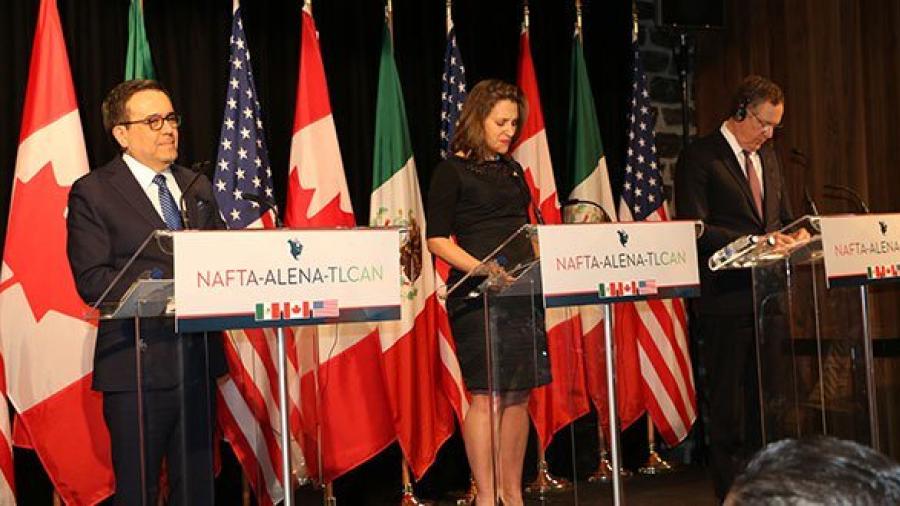 Anuncian nueva reunión ministerial del TLCAN el 7 de mayo
