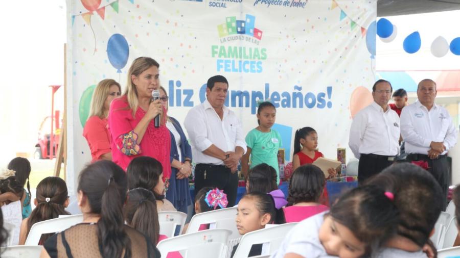 Reynosa celebra a 80 niños por su cumpleaños