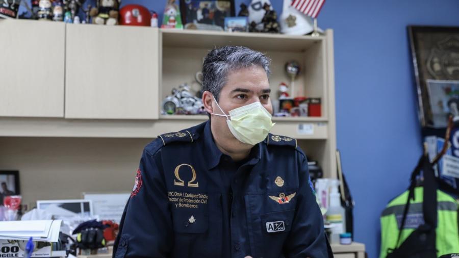 Capacitan a elementos de PCyB en traslado de personas quemadas