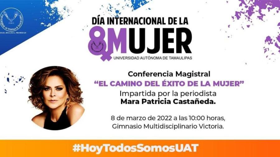 Realizará UAT conferencia en el Día Internacional de la Mujer 