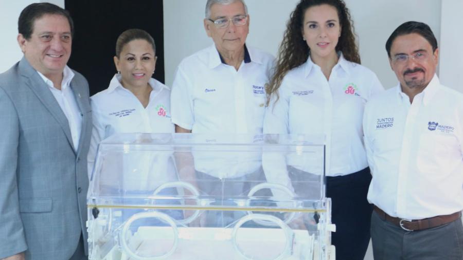 Club Rotario dona equipo hospitalario a DIF Madero  