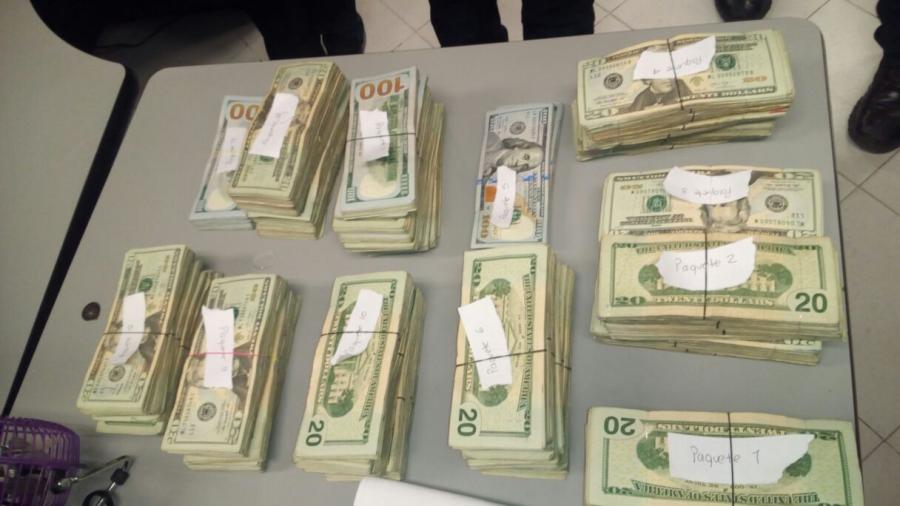 Detienen en Nuevo Laredo a chofer de cami&oacute;n con 120 mil d&oacute;lares 