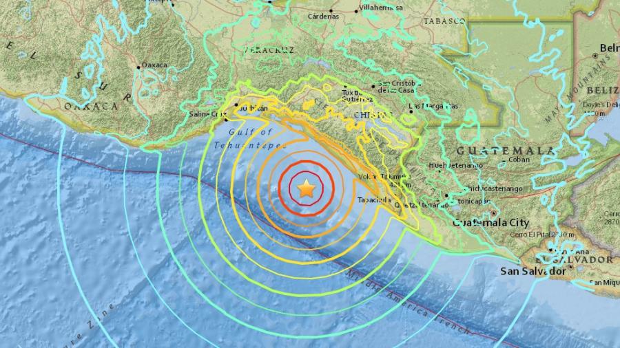 Emiten alerta por posible tsunami tras sismo de 8.4 grados