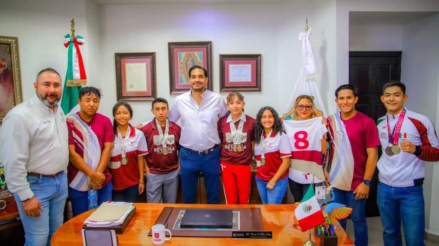 Impulsa Gobierno de Reynosa a jóvenes talentos del deporte