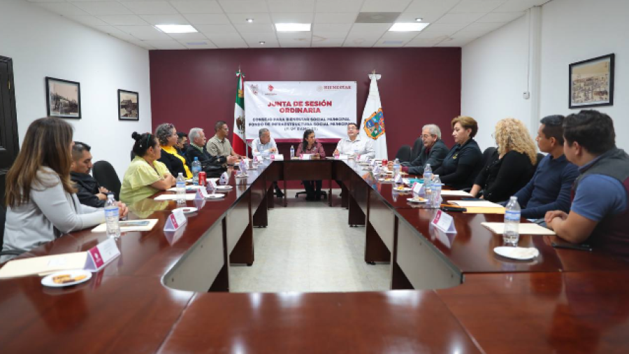 Presenta consejo de bienestar social avance de obras del ramo 33