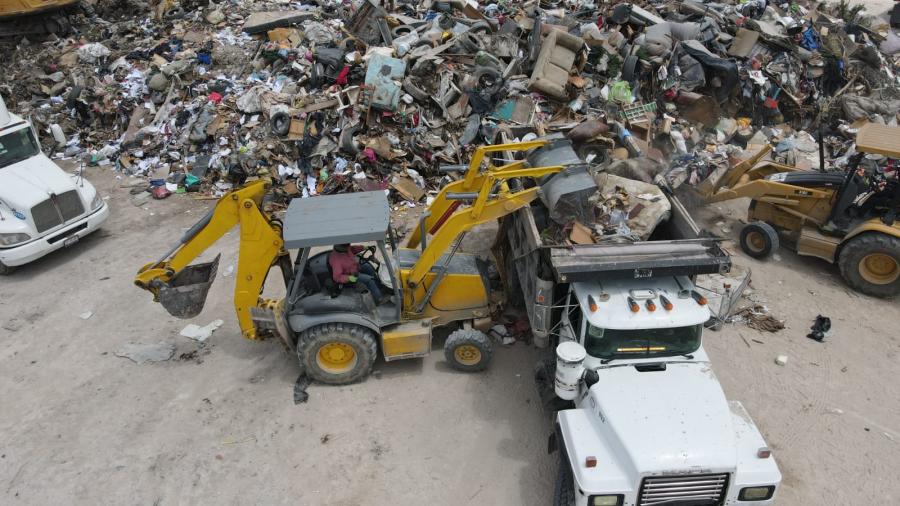 Logró Gobierno de Reynosa extraordinario confinamiento de más de 2,000 toneladas de desechos
