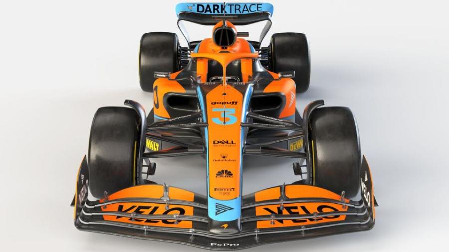 McLaren presenta su nueva monoplaza para la temporada 2022 de la F1