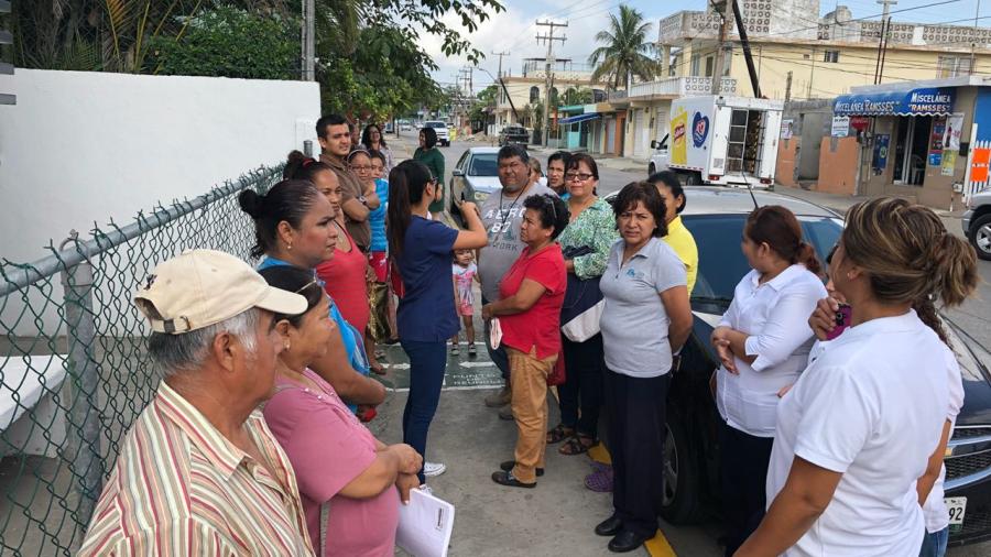 Realizan simulacro de conato de incendio en centro de salud