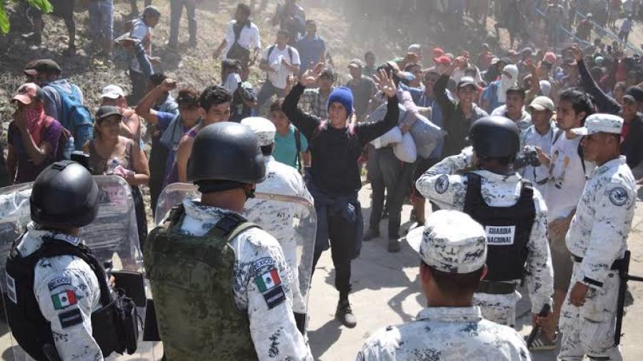 Guardia Nacional detiene a 45 migrantes que viajaban de Veracruz a Estados Unidos