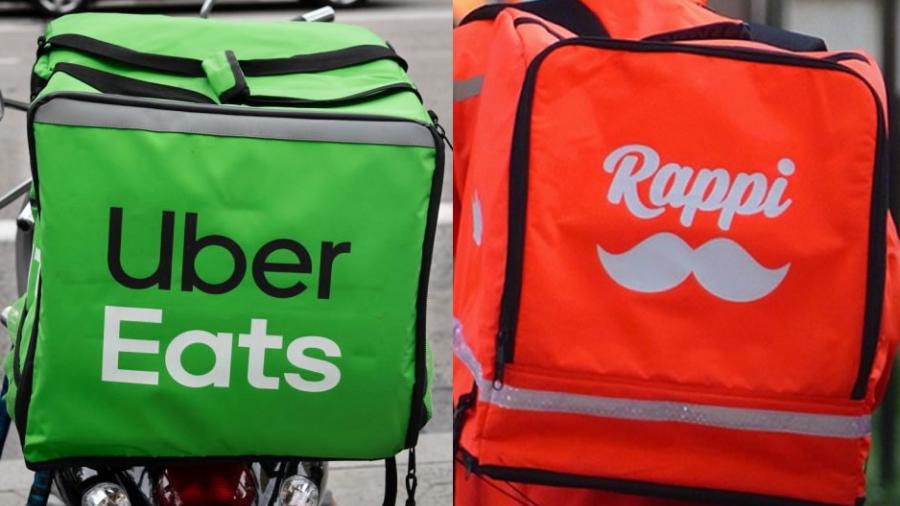 Rappi y Uber Eats lideran demanda de entrega de comida