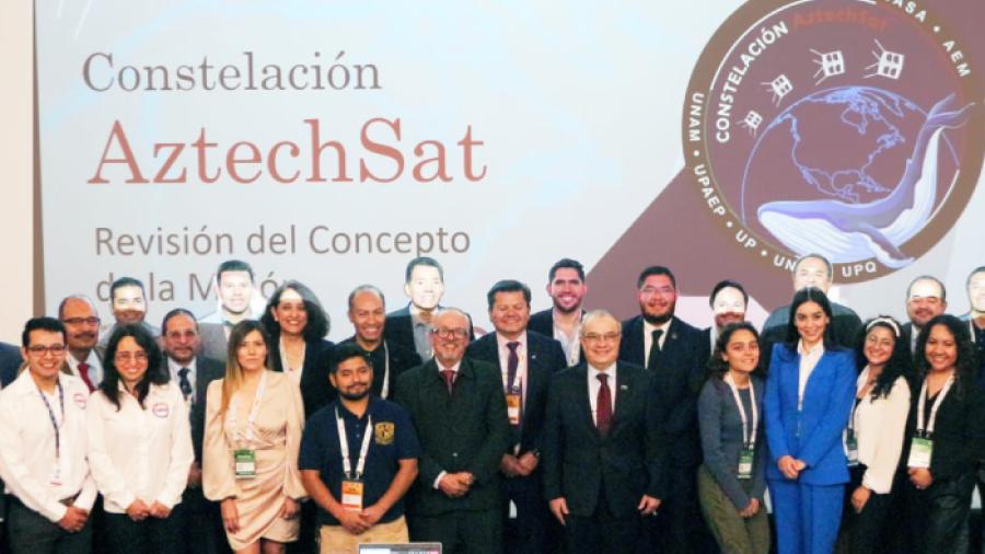 Proyecto mexicano “Constelación AZTECHSAT” concluye Primera Fase y es reconocido por NASA