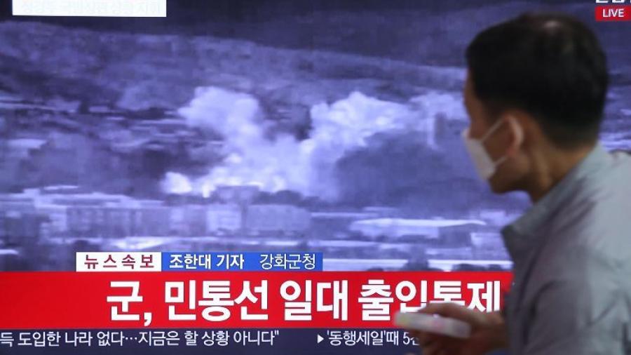 Corea del Norte destruye la oficina de enlace intercoreana 