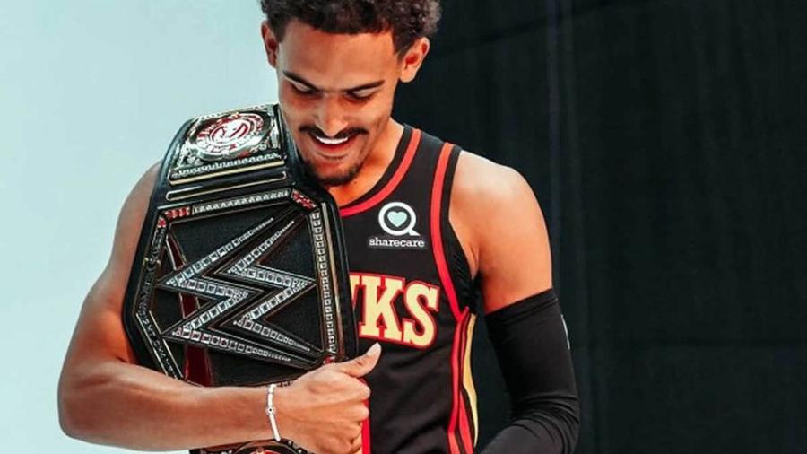 WWE hace ‘campeón’ a Trae Young, estrella de la NBA