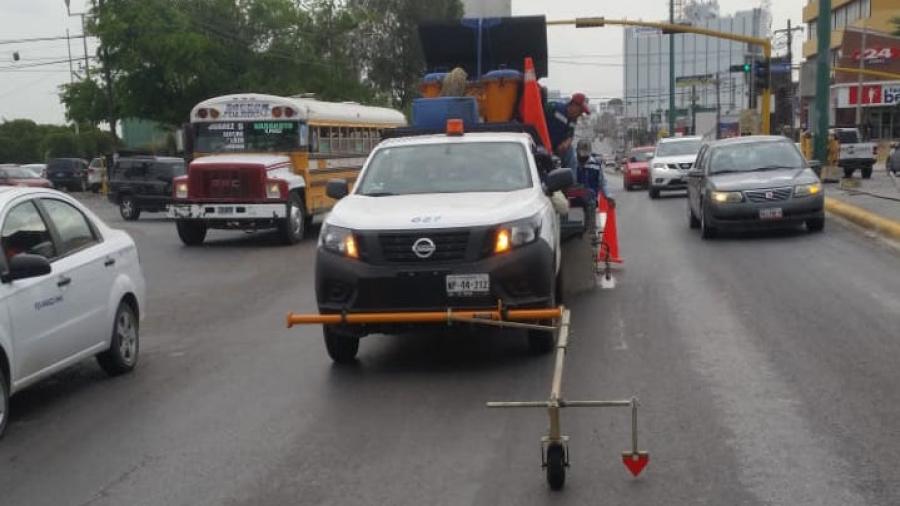 Avisa PCyB por desplazamiento de unidad Pintarrayas en bulevar Hidalgo