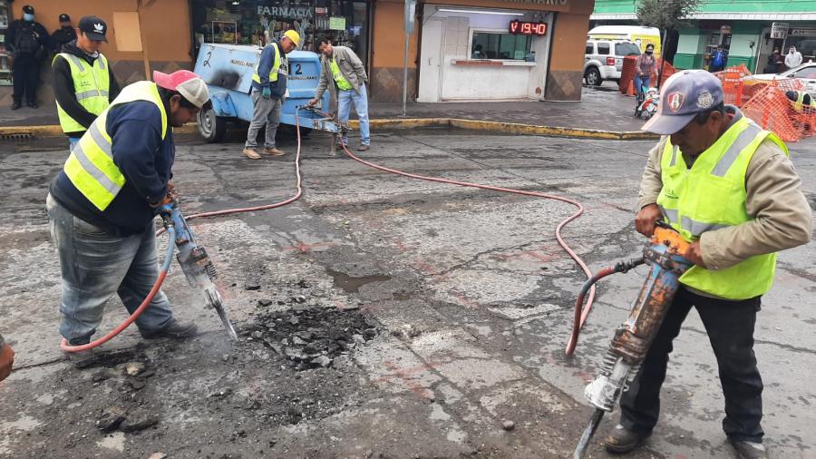 Avanzan obras de mejora en el acceso al Puente I 