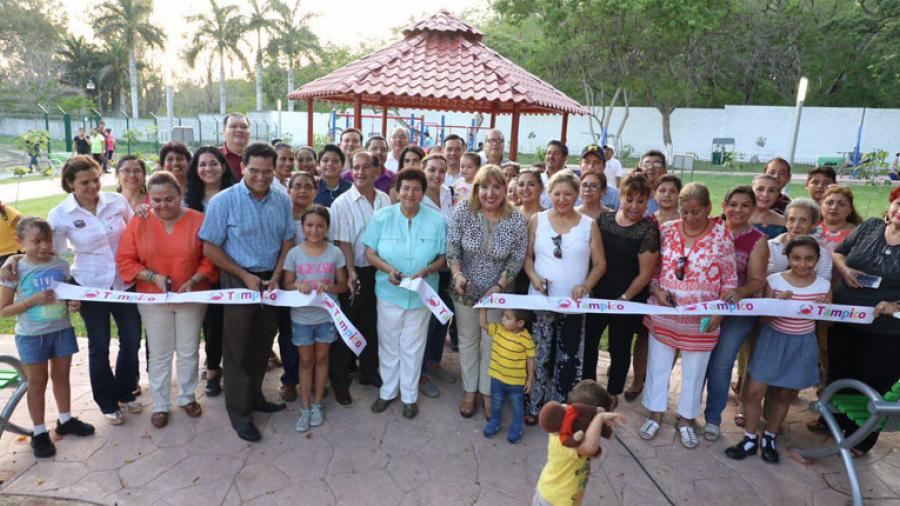 Inauguran parque recreativo "Tancol 33"