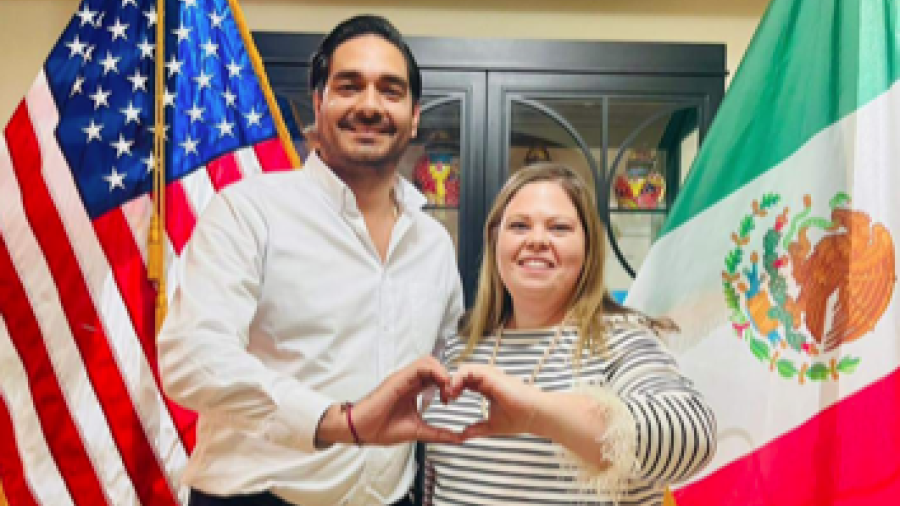 Se reunió Alcalde Carlos Peña Ortiz con la Cónsul General de EU en Matamoros, Brianna Powers 