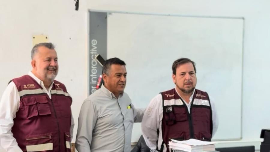 En Villa de Casas, fortalece gobierno de Américo infraestructura educativa