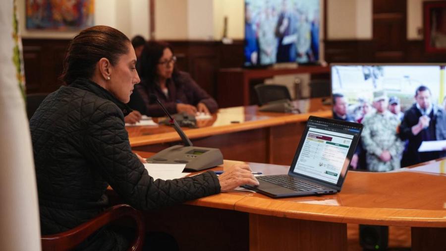 “No vamos a dejar a nadie desamparado”: Sheinbaum despliega apoyo a estados afectados por lluvias torrenciales