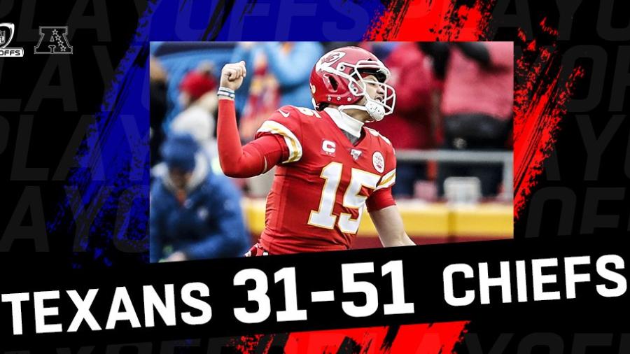 Los Chiefs dan voltereta histórica y enfrentarán a los Titans en la final de la AFC