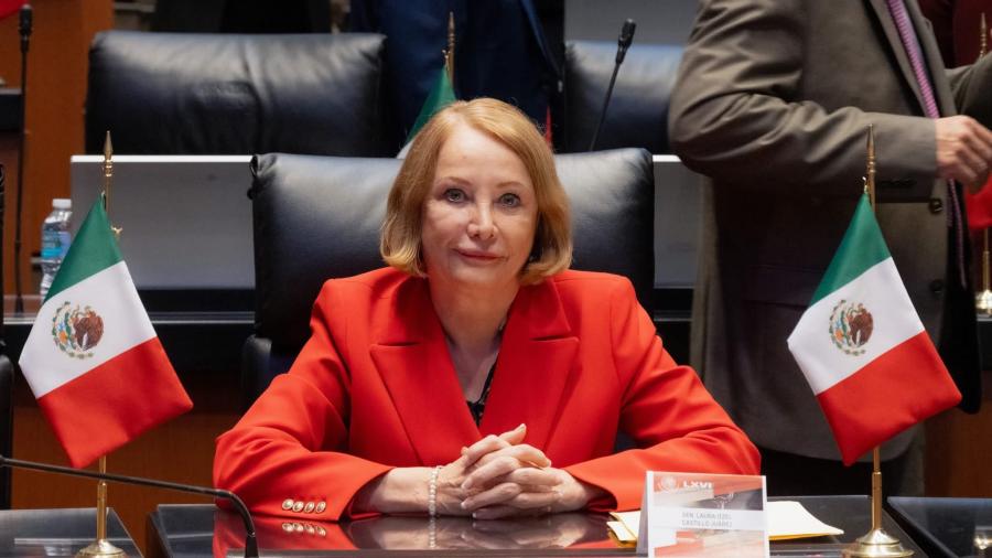 Laura Itzel Castillo será la próxima presidenta de la Mesa Directiva del Senado