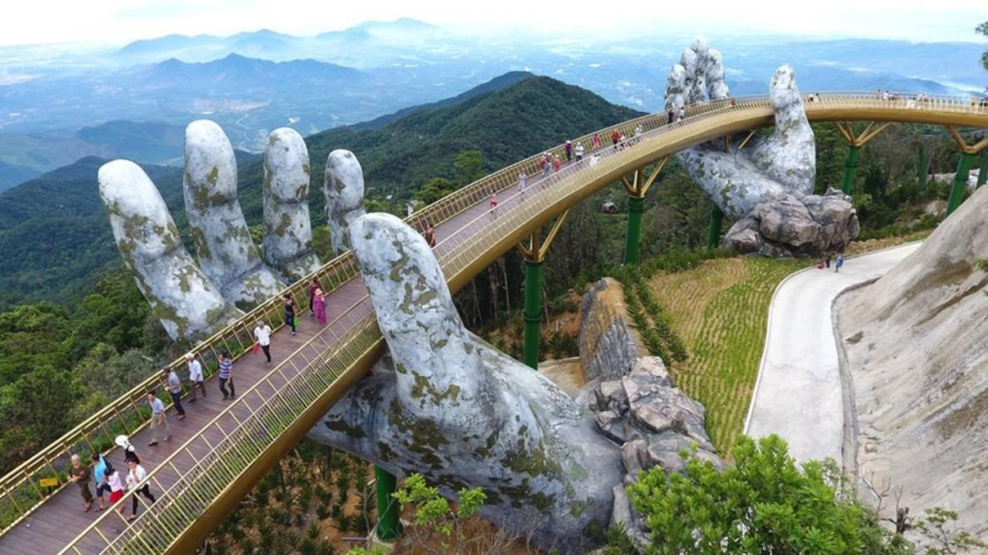 Vas a querer irte a Vietnam después de ver este puente