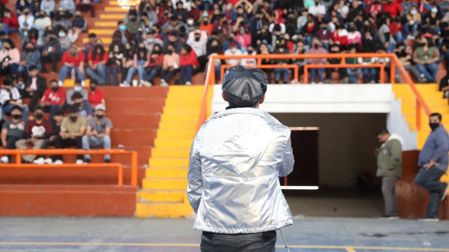 IMJUVE ofrece pláticas motivacionales a jóvenes de secundaria