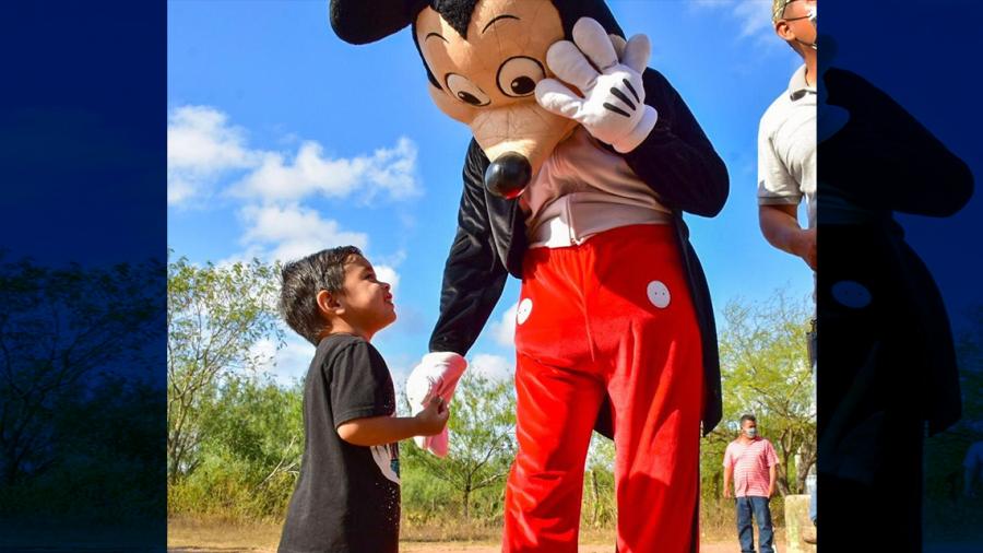 DIF Reynosa continúa visitando a las familias de la zona ejidal