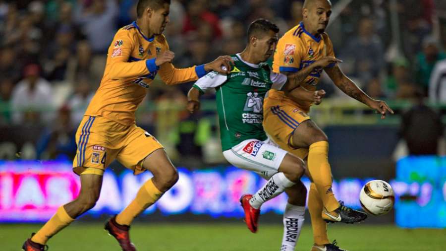 León y Tigres empatan 1-1 en la Ida de los cuartos de final