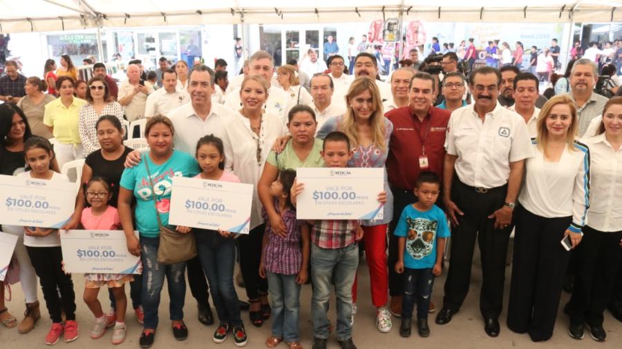 Reynosa único Municipio en el país que entrega vales para compra de útiles escolares