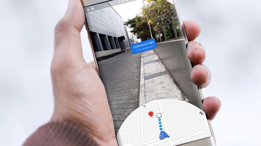 Por fin Google Maps dará direcciones en realidad aumentada