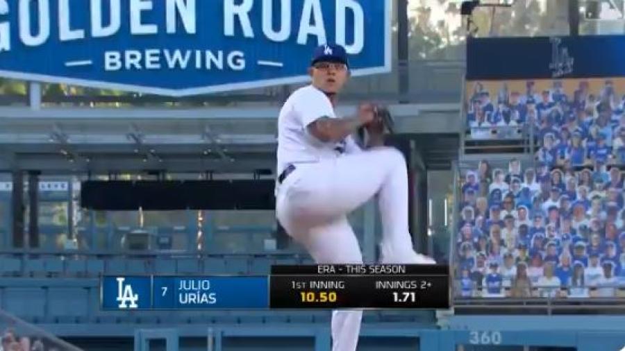 Brilla Julio Urías en la victoria de los Dodgers sobre Diamondbacks