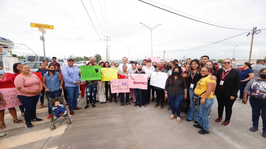 Beneficia Gobierno Municipal a m&aacute;s de 30 mil ciudadanos con obras de infraestructura al poniente de la ciudad 