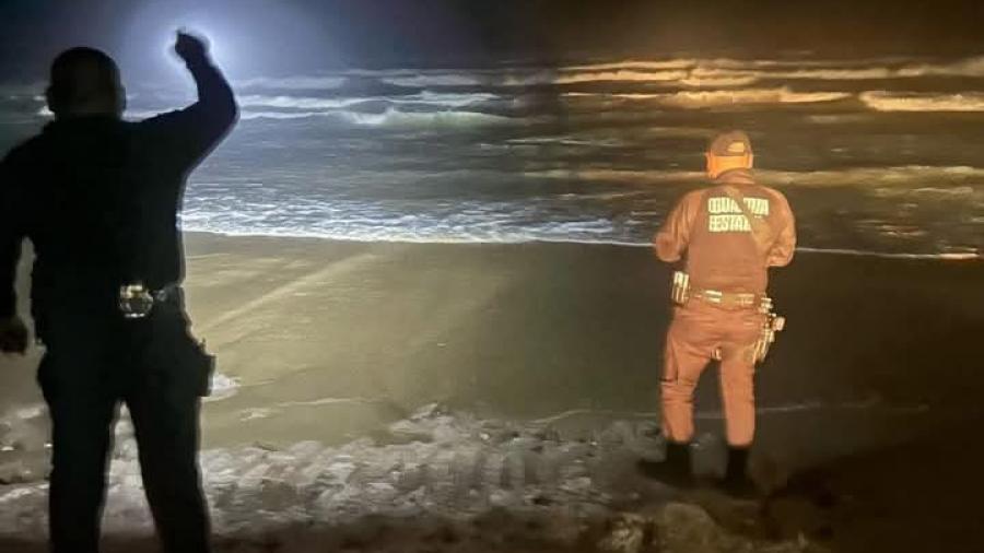Buscan cuerpo de joven ahogado en la Playa Bagdad