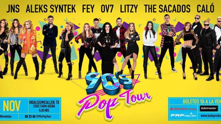 90´s Pop tour se presentará en el State Farm Arena