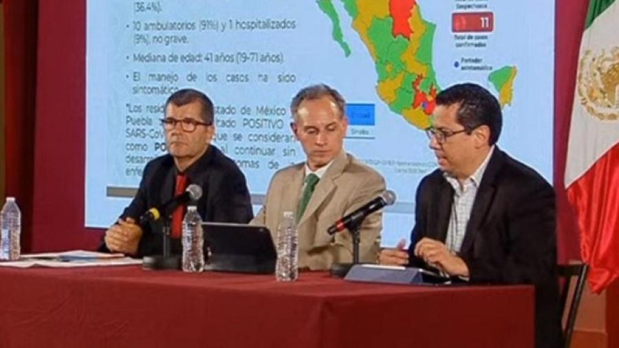 Se eleva a 12 los casos confirmados de Covid-19 en México