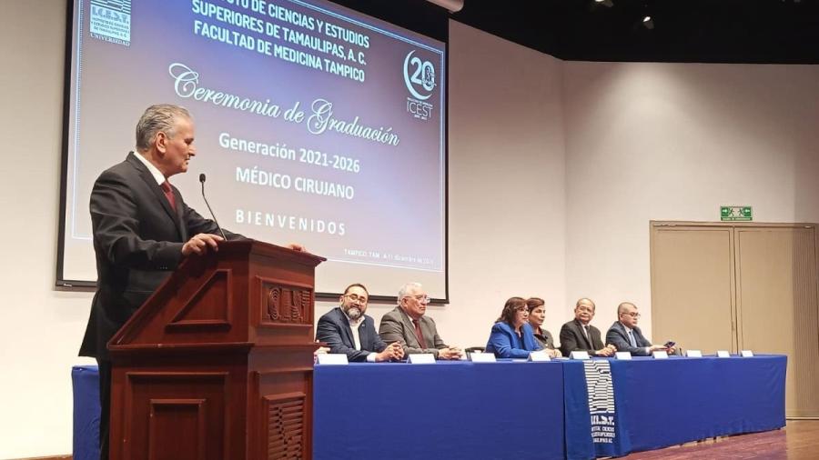 Son nuevas generaciones de médicos reflejo de la calidad humana que vive Tamaulipas: SST