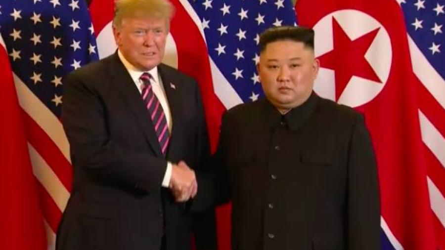 Trump y Kim inician su segunda cumbre en Vietnam