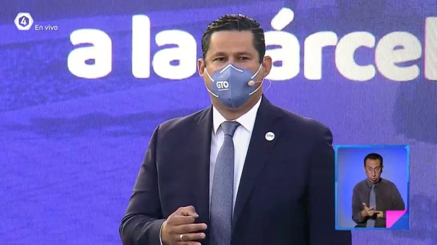 Diego Sinhue, gobernador de Guanajuato, da positivo a COVID-19 por segunda vez