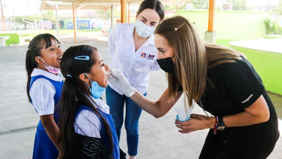 Lleva DIF Reynosa pláticas de salud bucal a escuelas 