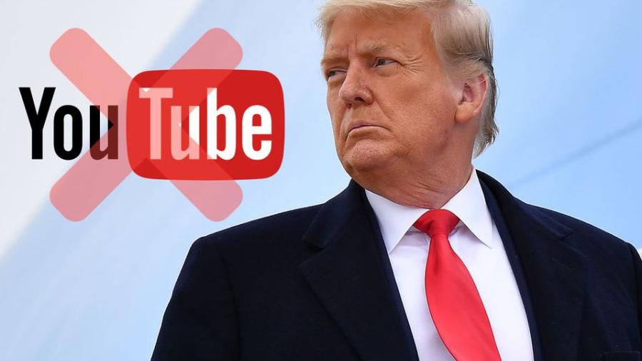 YouTube suspende el canal de Donald Trump