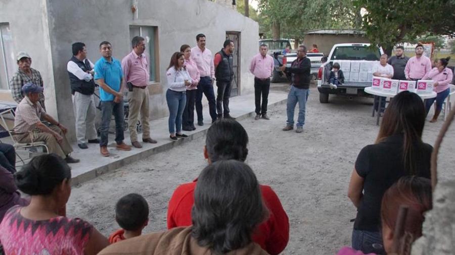 Entregan despensas del programa Nutriendo Tamaulipas 